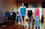 Hospitalidade brasileira ajuda cicloviajantes Foto: Clube de Cicloturismo