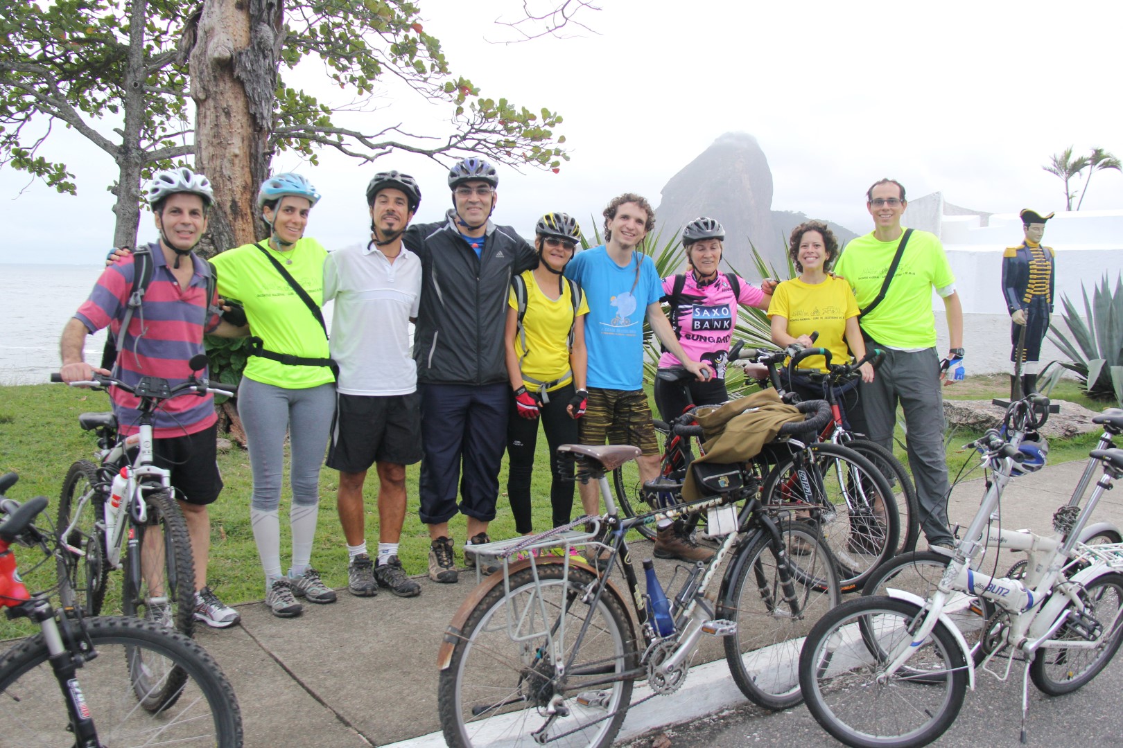 Último passeio de bicicleta por Niterói até a Fortaleza de Santa Cruz