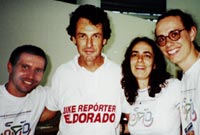 O Arturo Alcorta, cicloturista e Bike Repórter da Rádio EldoradoFM (SP)